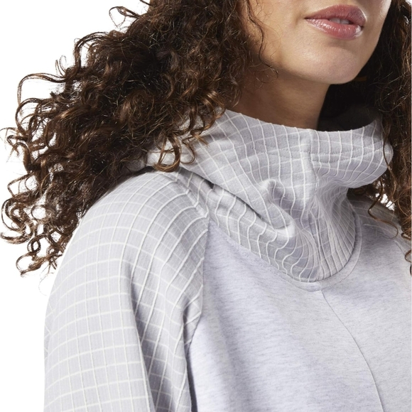 Reebok Women's TS Q4 Hoodie Sweatshirt In Size Large - Picture 3 of 12